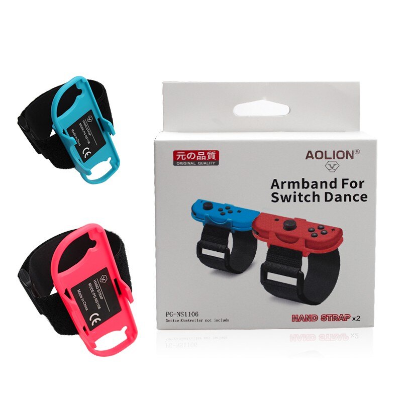 2x Polsband voor Nintendo Switch - Verstelbare Controller Handgreep - Dans Accessoire