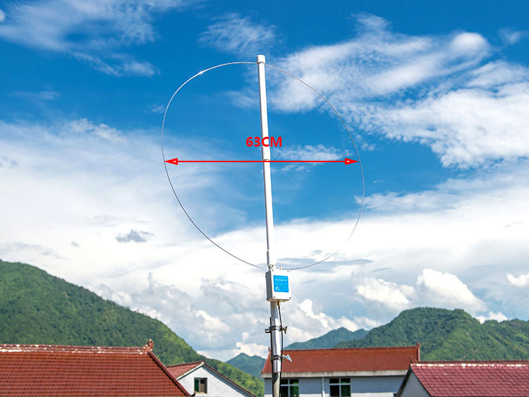 Antenne en boucle Active pour Radio SDR, réception à ondes courtes, Y-200A KHz-100 MHz, avec/sans batterie, 180