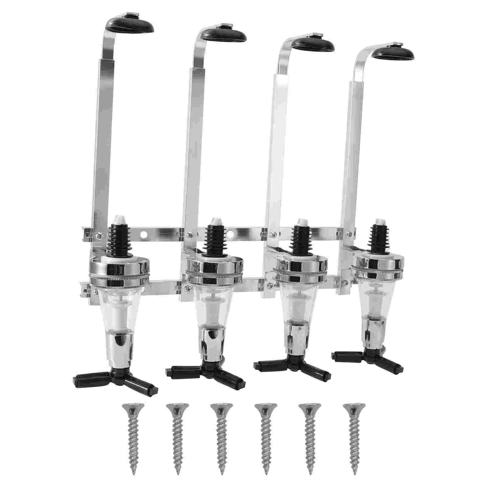 Dispenser Machine Wall Mounted 4-station Drinking Pourer Home Bar Tools For Beer Soda Coke Fizzy Soda