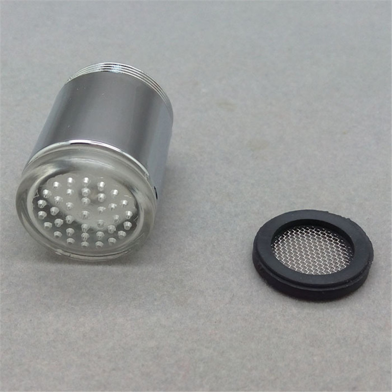 Temperature-controlled led faucet light temperature sensor Intelligent LED Water tap Color Water Faucets Nozzle No need battery