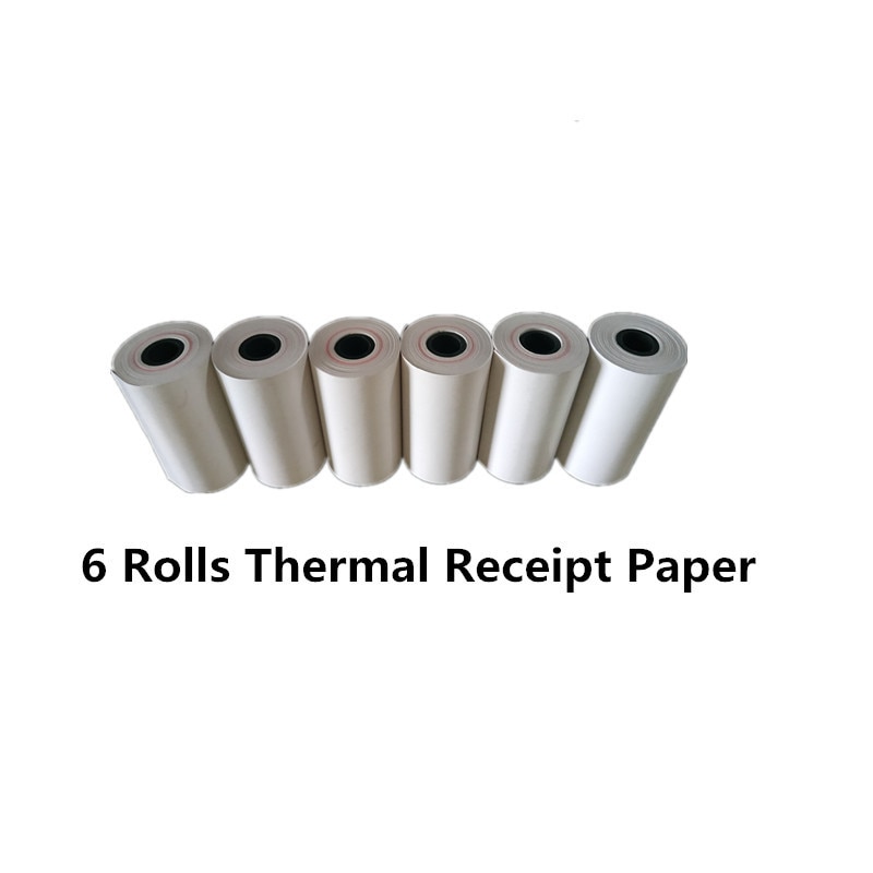 Universal Paper 57x30mm Thermal Receipt Paper for All Mini 58mm Inkless Wireless Bluetooth Thermal Receipt Printer Papel Termica