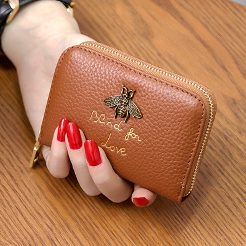 Multifunctional Organ Card Holder Female Zipper Male Cute Coin Purse Female Bank Business Card Holder Bus Card Set