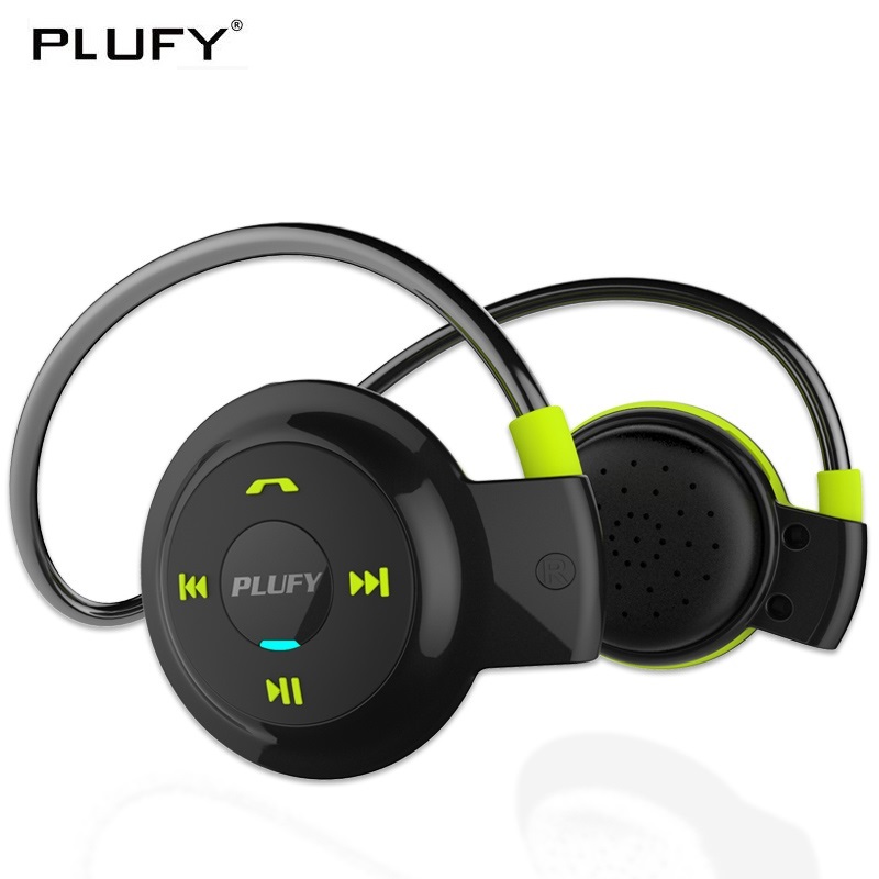 PLUFY Bluetooth earphone Wireless Headphones Sports Sweatproof Headset Auriculares Bluetooth Inalambrico Ecouteur Radio MP3