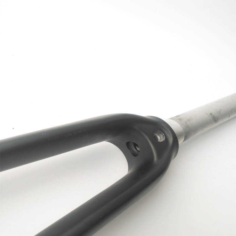 Horquilla de aluminio + carbono para bicicleta de carretera, aleación de carbono, 700C, 1-1/8 mate/brillante, freno en V, pieza de bicicleta de carreras, rock shox