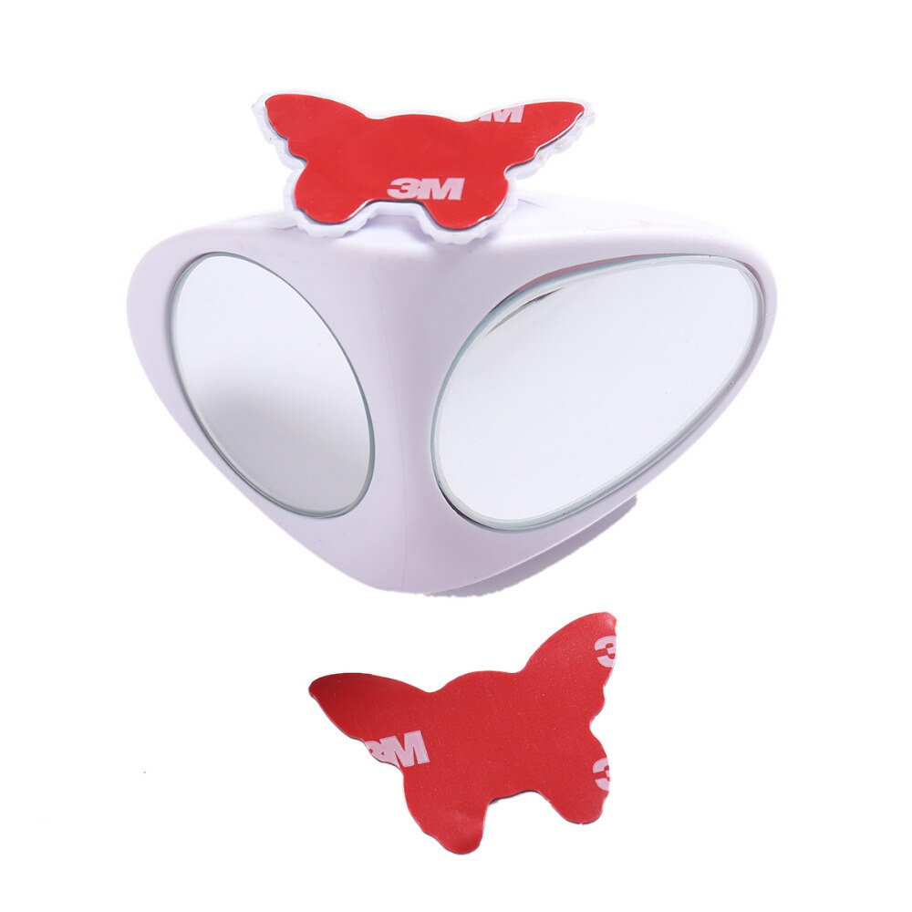 360 graden draaibare 2-zijdige auto dodehoekbolle spiegel Automobiel Exterieur Achteruitrijcamera Parkeerspiegel Veiligheidsaccessoires