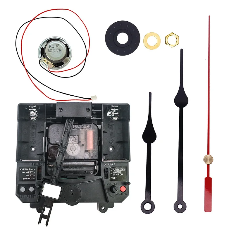 Sun Ximin Temple 4 Soorten Muziek Hele Puntklok Uit Één Stuk 300G Swing Clock Machine Core Diy Accessoires: Overigen / 2