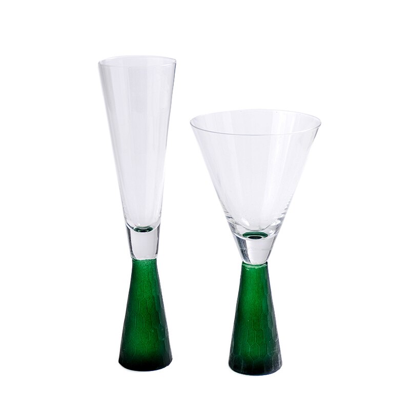 Goud Zilver Groen Wijnglas Phnom Penh Beker Champagne Cup Huishoudelijke Party Bruiloft Drinkware