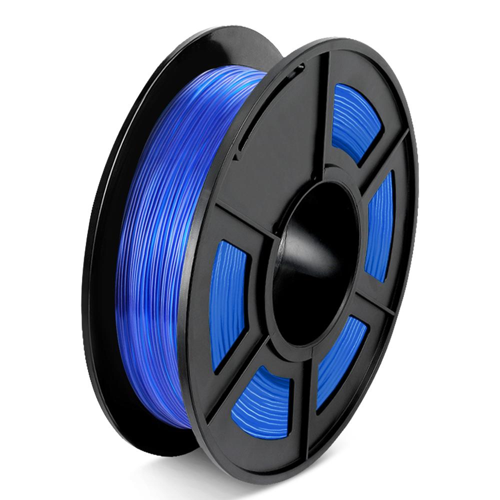 AW 3D Flexible TPU Filament 1.75mm 3D Printer Filament 0.5KG TPU High Elasticity Rubber Filament with full color: TPU-TPBlue-0.5kg