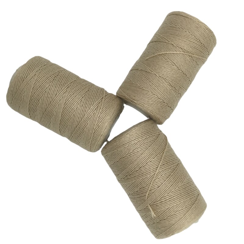 12 rolls BLACK Hair Weaving Thread Cotton Sewing Thread 1000 yards 12 rolls one box 1 pc 6.5cm C curved needle: Blonde