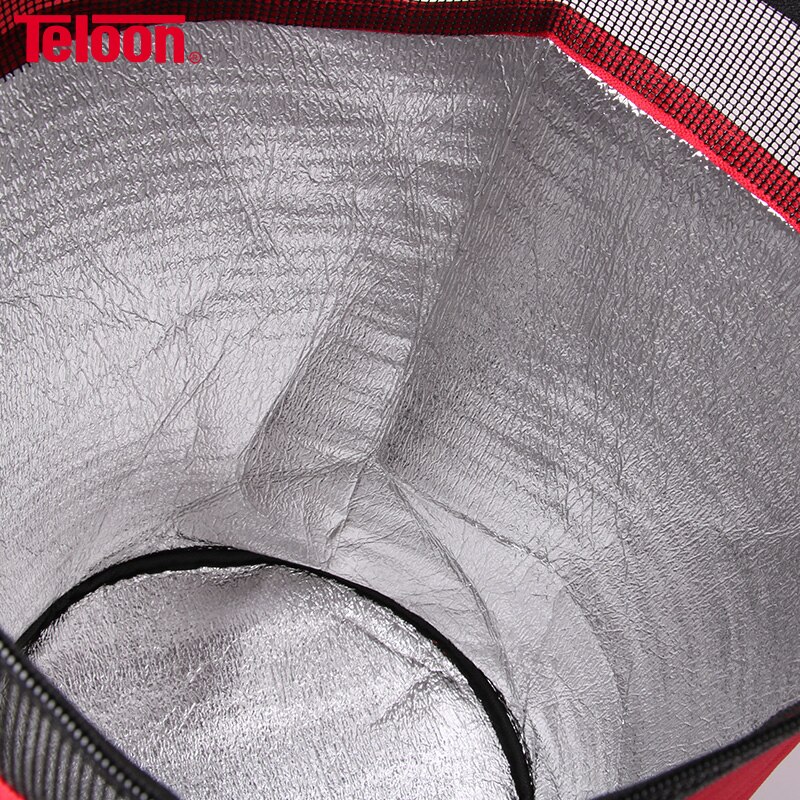 Teloon profissional saco de tênis 100 pçs tenis bolas capacidade iner isolamento qualidade superior k024spa