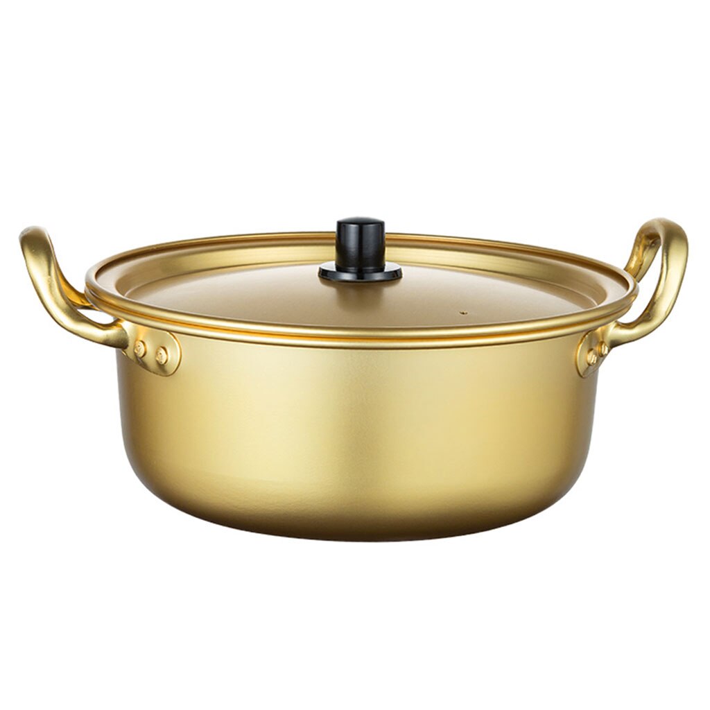 Korea nudelgryta i aluminium / shin ramyun aluminiumgryta med lock 5.5 '' (14cm)/ 6.3 ' (16cm)/ 7 '' (18cm)/ 7.9 '' (20cm)