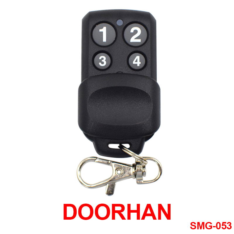 10 pièces télécommande DOORHAN télécommande porte contrôle pour transmetteur DOORAHN 2 émetteur 4 2 pro 4pro porte-clés pour barrière 433MHz: SMG-053 DOORHAN