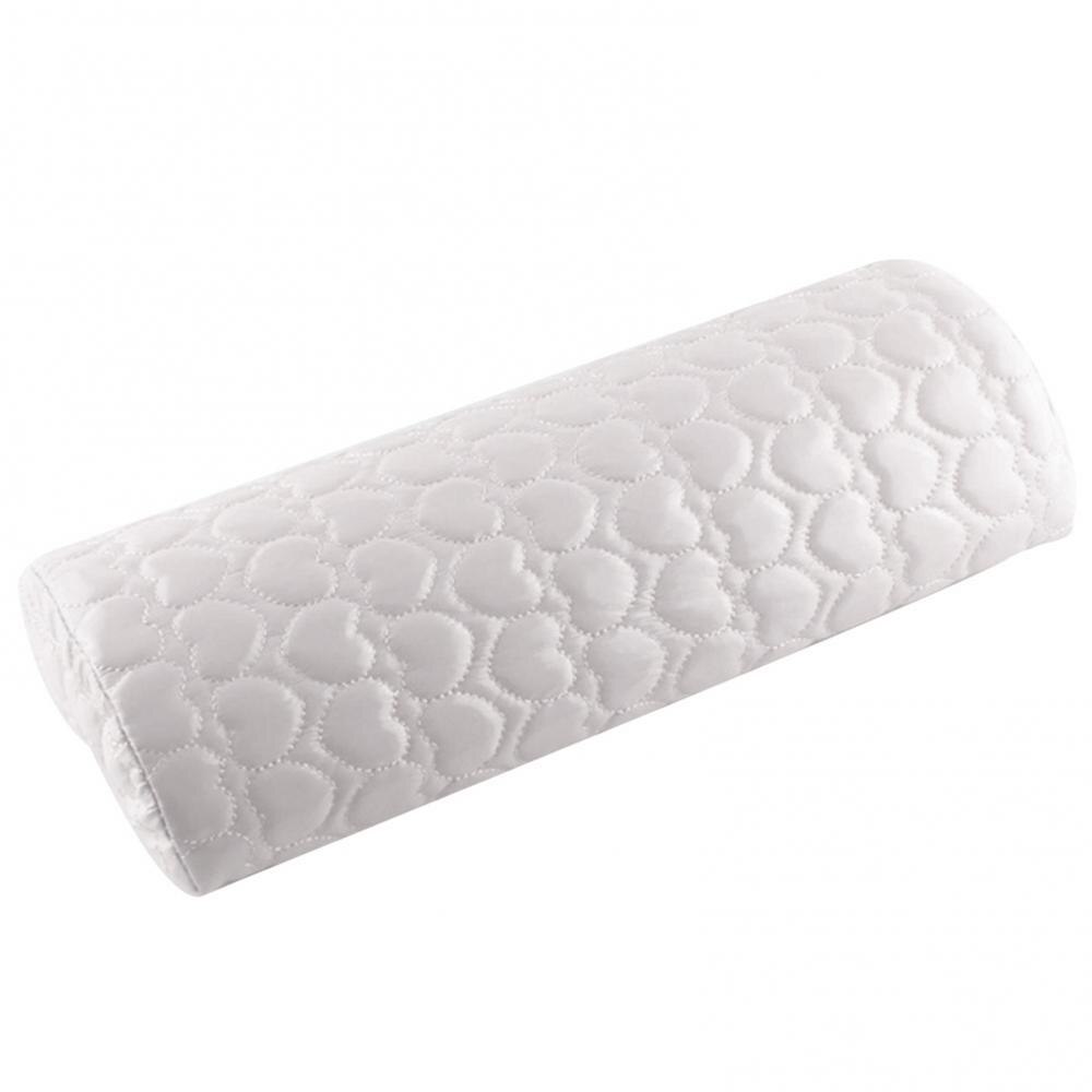Nail Art Pillow Hand Holder Cushion Arm Rest Support Soft Leather Hand Pillow Rest Manicure Equipment Nail Art Stand: white