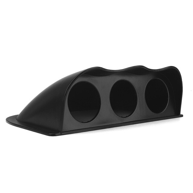 Auto Meter 5288 Triple Gauge Mount - Universal Dash Top Pod For Three 2-1/16" Gauges