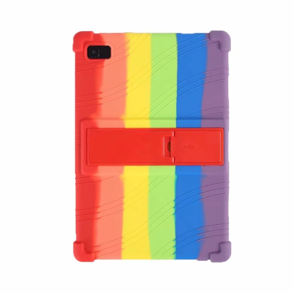 Silicone Cover Case for Teclast P20hd Stand Thickened Stand Soft Cover for Teclast P20 HD M40 Tablet PC: color