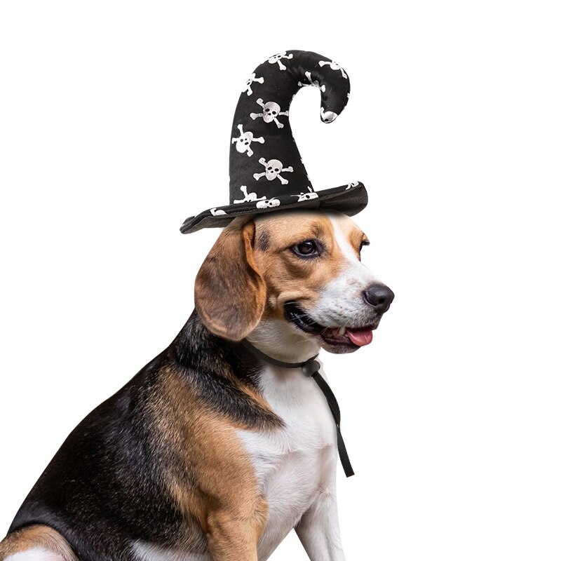 Huisdier Halloween Witch Hat Katten Hoofddeksels Hoofddeksels Hoofdtooi Voor Hond Katten Cosplay Ye