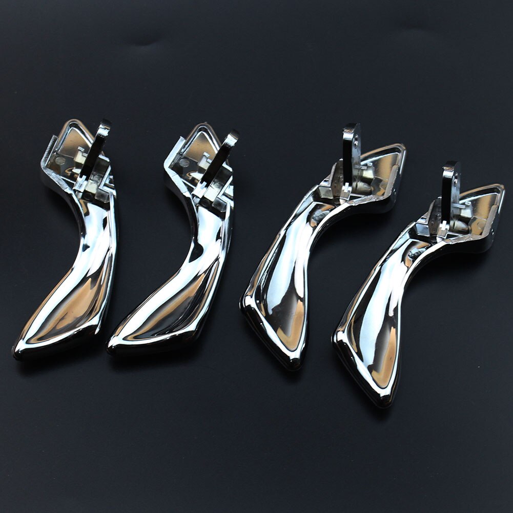 Larbll 4 Stks/partij Verchromen Voor Achter Links Rechts Inner Interieur Deurklink Clip Voor Jac J3 J3S Turijn ~ 6105230U8010
