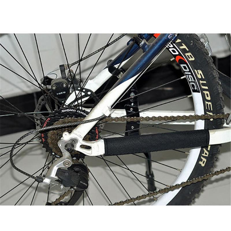 2PCS Bicycle Chain Guard Protector Cloth Bike Chain Frame Protection Mat Bike Prevent Scratches Bike Clean Cloth Accessories