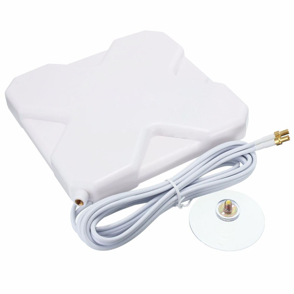 Indoor Antenna 4G LTE Antenna High Gain 35dBi Dual Cable SMA TS9 CRC9 Male Connector Mobile Antenna For 3G 4G Router Modem
