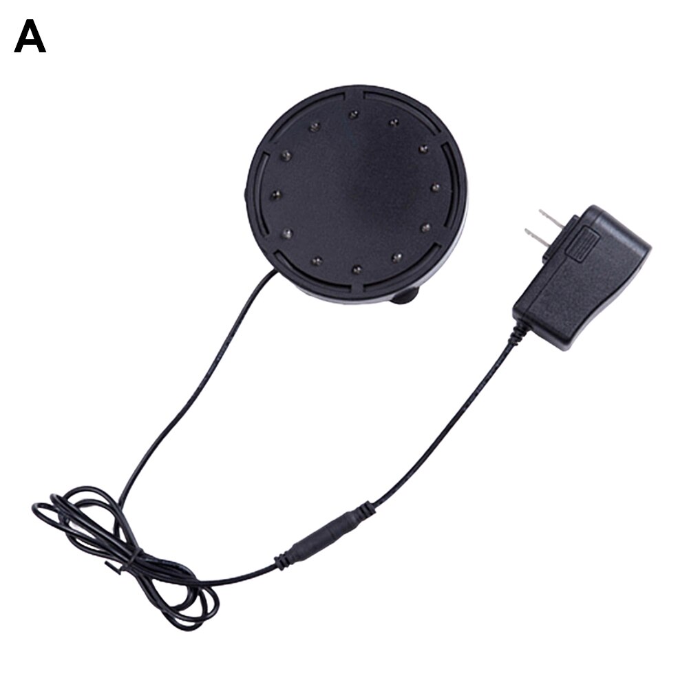 Lampa doprowadziło robić akwarium z bąbelkami tlenowymi ciemna poświata podwodna kolorowa bańka tlenowa RGB okrągłe światło akwarium lampa dekoracyjna: A