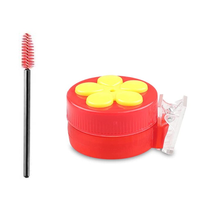 Hummingbird Feeders with Clip Multifunctional Mini Bird Feeder Outdoor Pets Food Container Tray Wild Birdhouse: StyleB clip