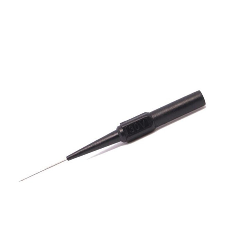 2 Stks/set Beste Koper Test Lead Probe Roestvrijstalen Naald Jack Voor Multimeter Tool Zwart/Rood Gereedschap Accessoires sondear