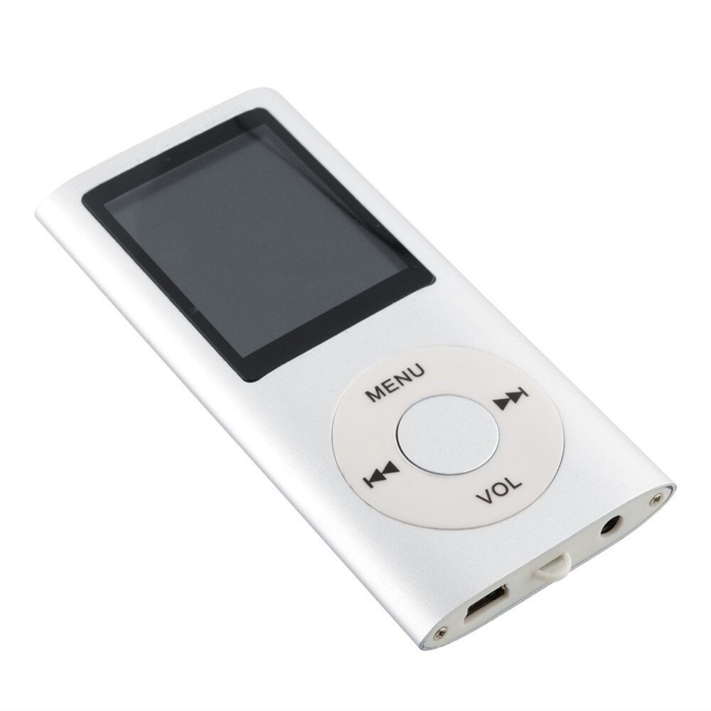 ZHKUBDL Heißer MP3 Spieler Musik spielen mit fm Radio Video Spieler E-Buchen-Spieler MP3 mit 2GB 4GB 8GB 16GB 32GB SD TF