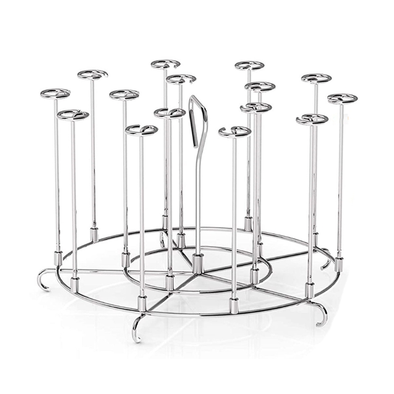 Air Fryer Accessory Vertical Chicken Grill Rack for Pressure Cooker Holder Tool
