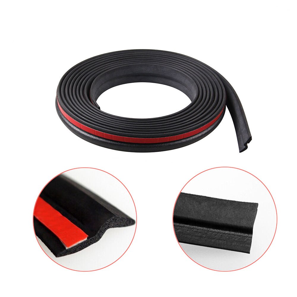 Auto Deur Afdichting Strip 4 M type Z Deur Afdichting Autodeur Tochtstrip Z Afdichting Geluid Auto Rubberen Rand Trim geluidsisolatie