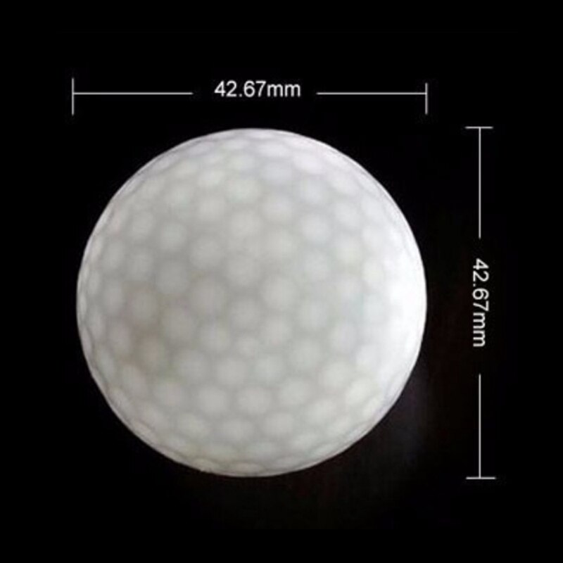 CRESTGOLF – balles de Golf Led, toujours lumineuses et durables pour jouer la nuit, 6 couleurs