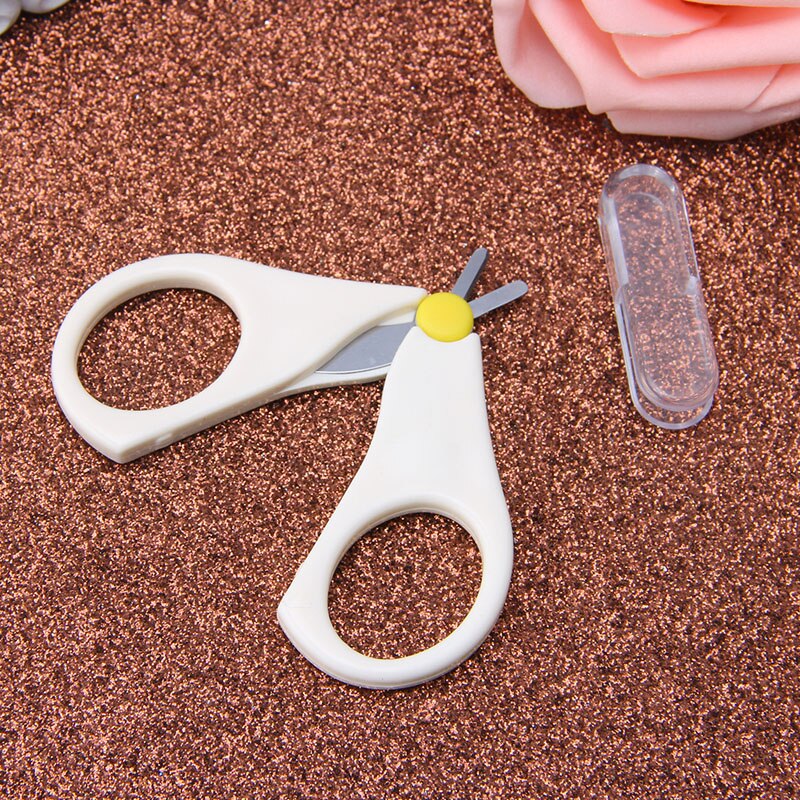 Pasgeboren Kids Baby Veiligheid Manicure Nail Cutter Clippers Schaar Handige E06F