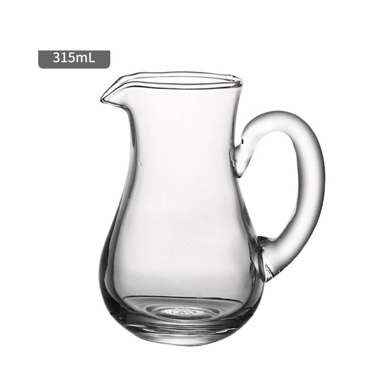 Pichet d'eau froide en plastique de grande capacité, pour jus de fruits, lait, Bar, bouteille de bière, vin, boisson, bouilloire Anti-chute: E-315ml