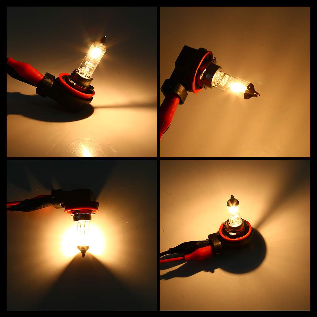 2 Stuks Koplampen Super Heldere Fog Halogeenlamp H11 12V 55W 4300K Vervanging Koplampen Abmer Auto accessoire