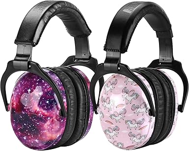ZOHAN Kids Safety Ear Muffs Hearing Protective Haedphones Noise Cancelling Defenders Ear Damper for autism Sensory Issues Child: PURPLE