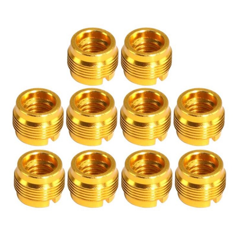 Screw Thread Adapter 5/8Inch Male to 3/8Inch Female Threaded Nut Screw Adapters Microphone Clip Holder Nut Adapters: Default Title