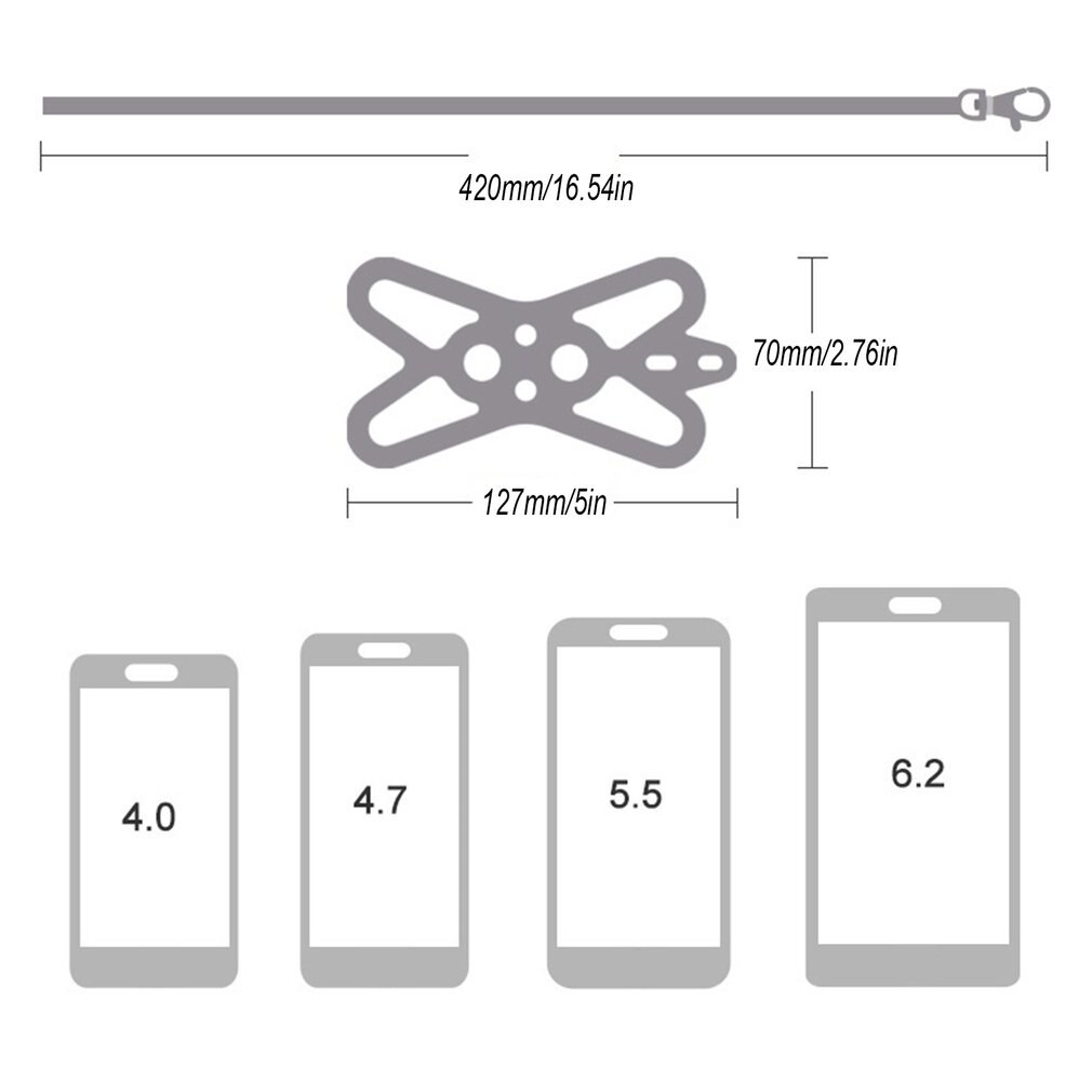 Telefoonkoordhouder, hoesje, universele siliconen telefoonhalsband, kettingsling voor slimme mobiele telefoon