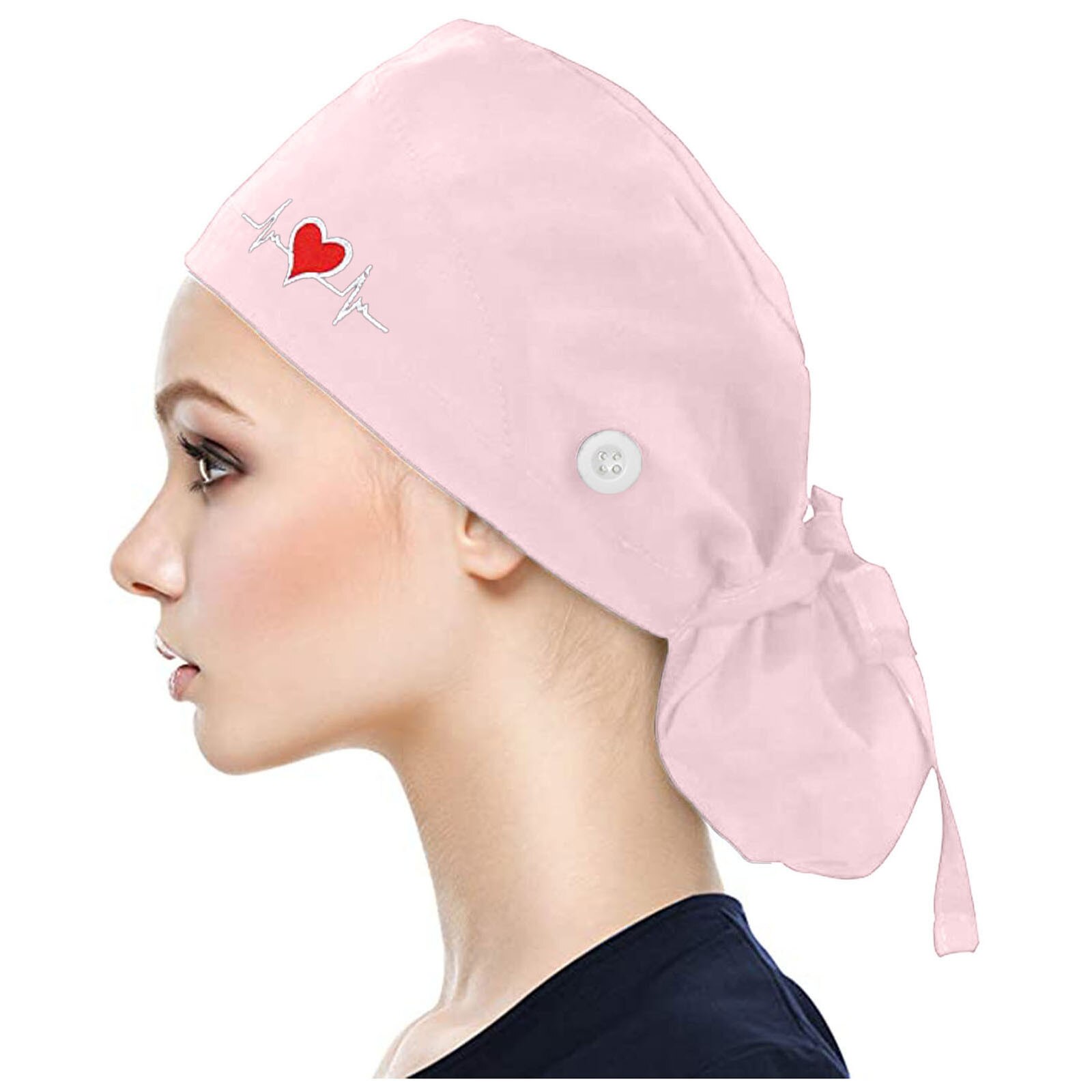 Chapeaux pour femmes et hommes, casquette de gommage à la avec boutons, chapeau imprimé Bouffant avec bandeau pour femmes et hommes