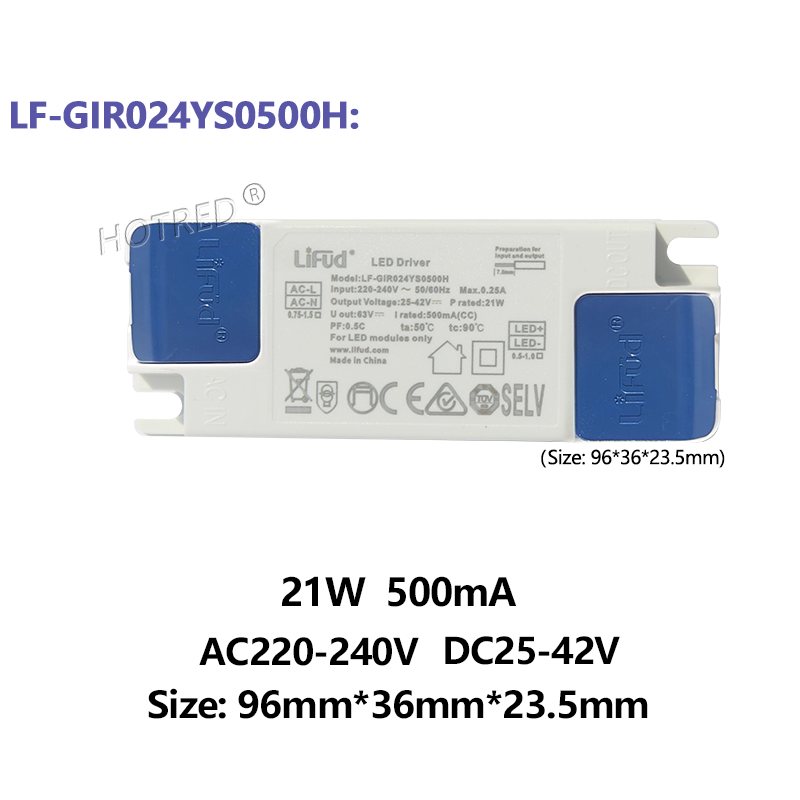 LiFud LED pilote GIRxxxYM YS 8W 30W 40W 50W 60W sans scintillement LED transformateur 350mA 600mA 900mA 1000mA 1200mA 1300mA 1400mA 1500mA: Fuchsia
