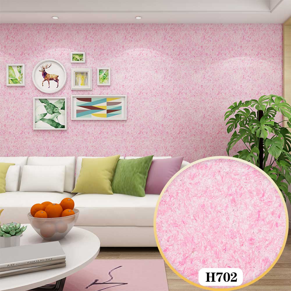 Beishubao H7 Serie Zijde Gips Wandbekleding Materiaal Vloeibaar Behang Eco Diy Voor Interieur Decoratie: H702