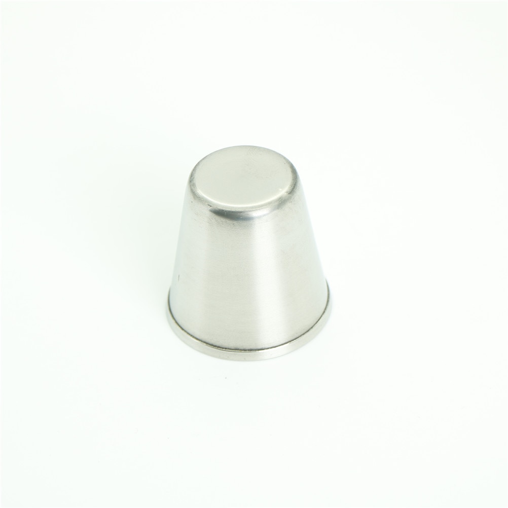 10pcs/set Silver Stainless Steel Cup Polished Mini 30ml Wine Drinking Shot Glass Barware Cup