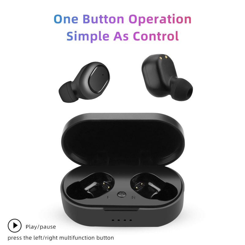 Tws M1 Draadloze Bluetooth Headsets Vs Redmi Airdots Oordopjes Draadloze Koptelefoon Met Microfoon Oordopjes Voor Iphone Xiaomi Huawei Samsun