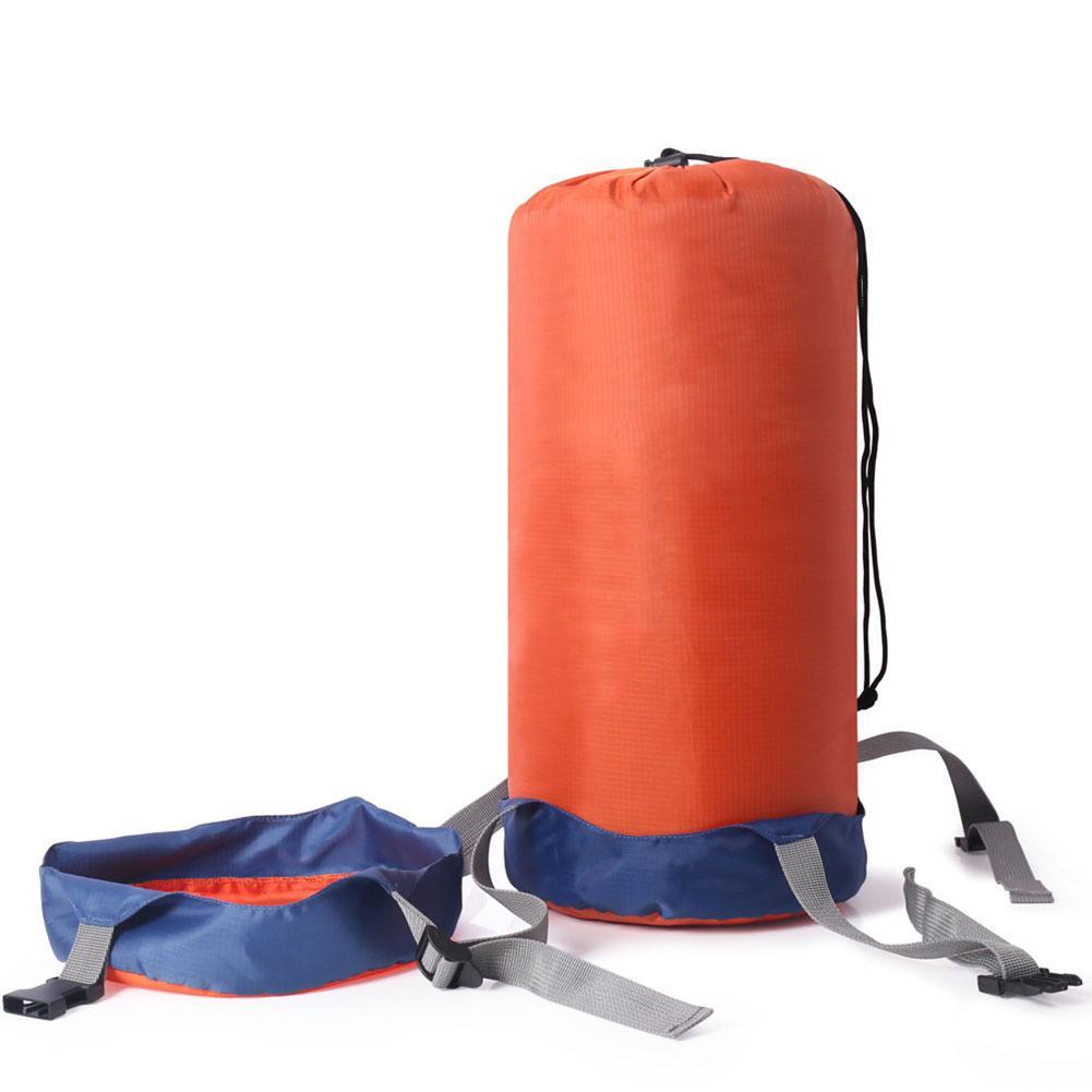 Compression Sack Sleeping Bag Stuff Sack Waterproof Outdoor Camping Backpacking Storage Saving Hiking Bag Gear Ultralight S G0E0