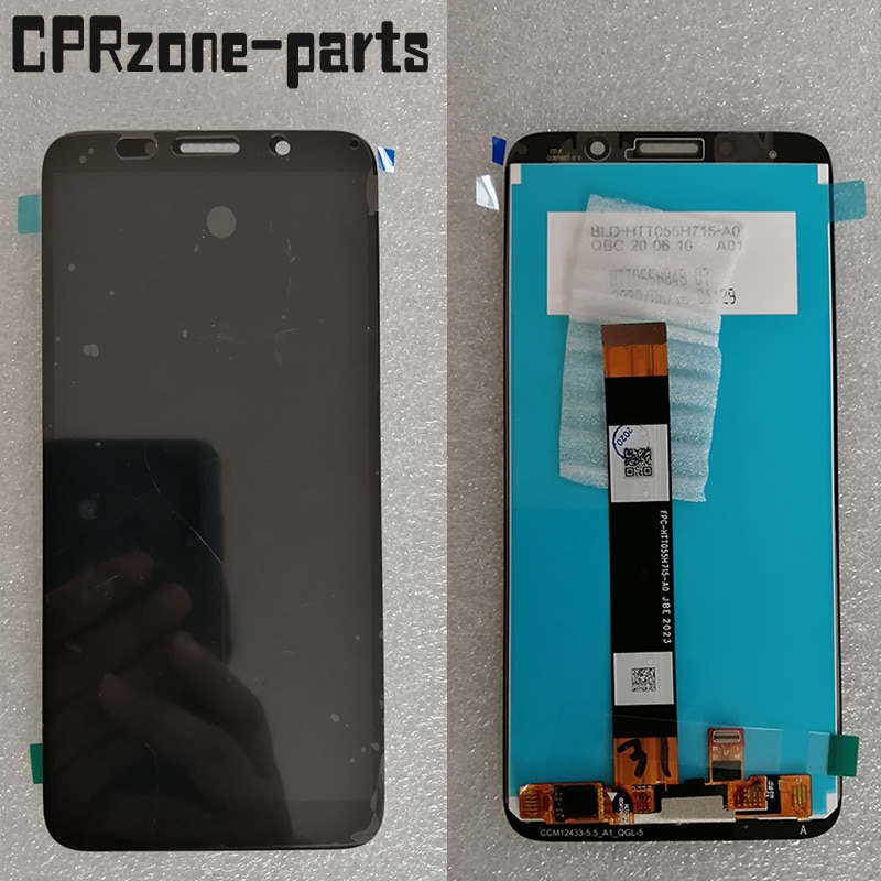 5.45 "Zwart Voor Huawei Y5p Lcd-scherm Met Touch Screen Digitizer Sensor Panel Assembly