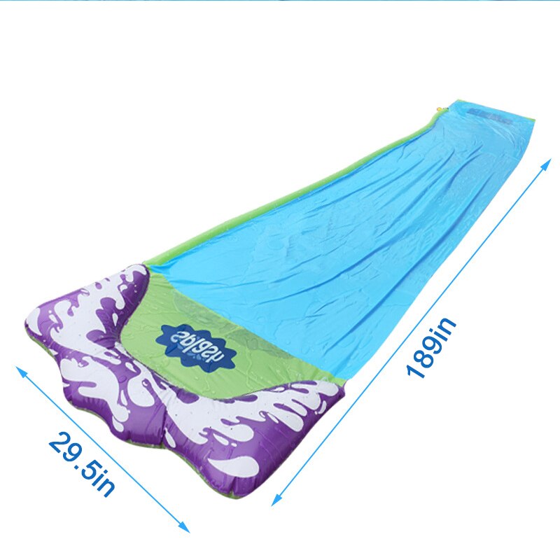 4.8M Kinderen Water Speelgoed Waterslides Zomer Gazon Outdoor Gras Waternevel Vel Man Kids Surfen Slider Board Tuin speelgoed