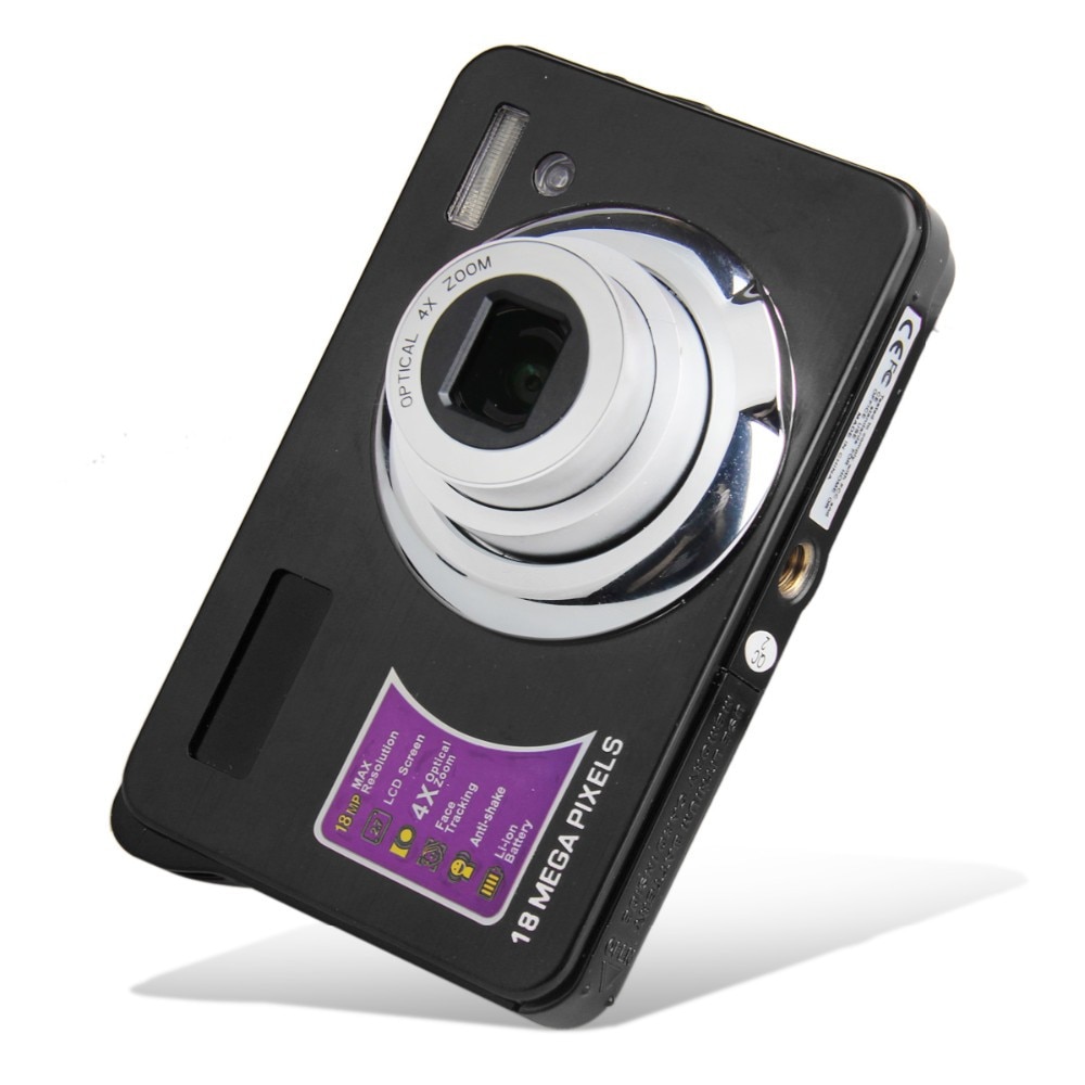 HD 1080 P Professionele Digitale Camera Compact Camera 'S Digitale 18 Megapixel 3x Optische Zoom Mini Cam Foto Camera