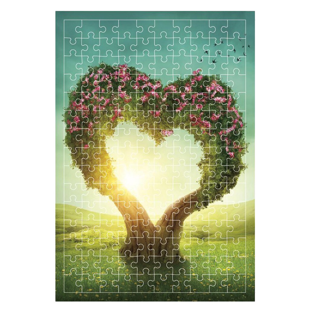 Mini Puzzle de peinture, Capsule de Test, Puzzle difficile à assembler soi-même, de 12 ans et plus, 6x4 pouces: love heart
