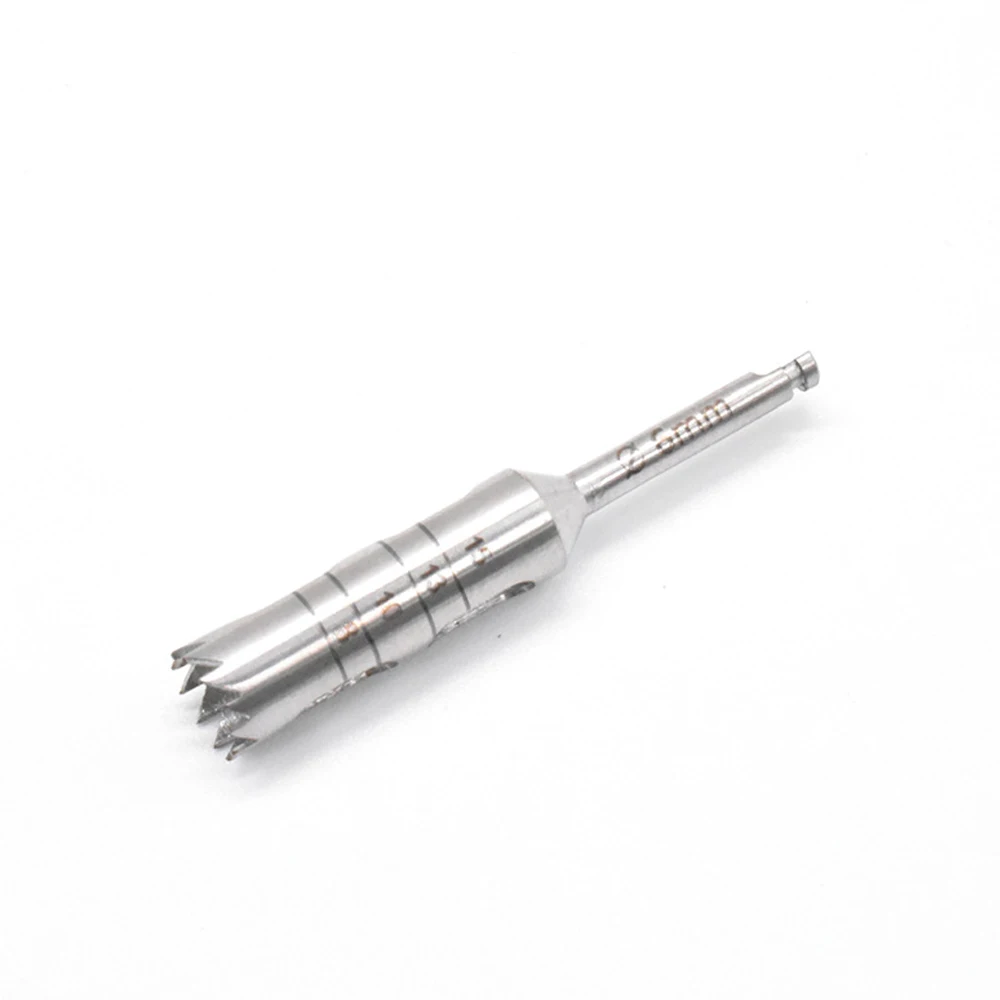 Foret à trépan osseux pour Implant dentaire, fraise en acier inoxydable, outils de plantation de dentisterie, accessoires d'instruments pour dentistes, 1 pièces: green