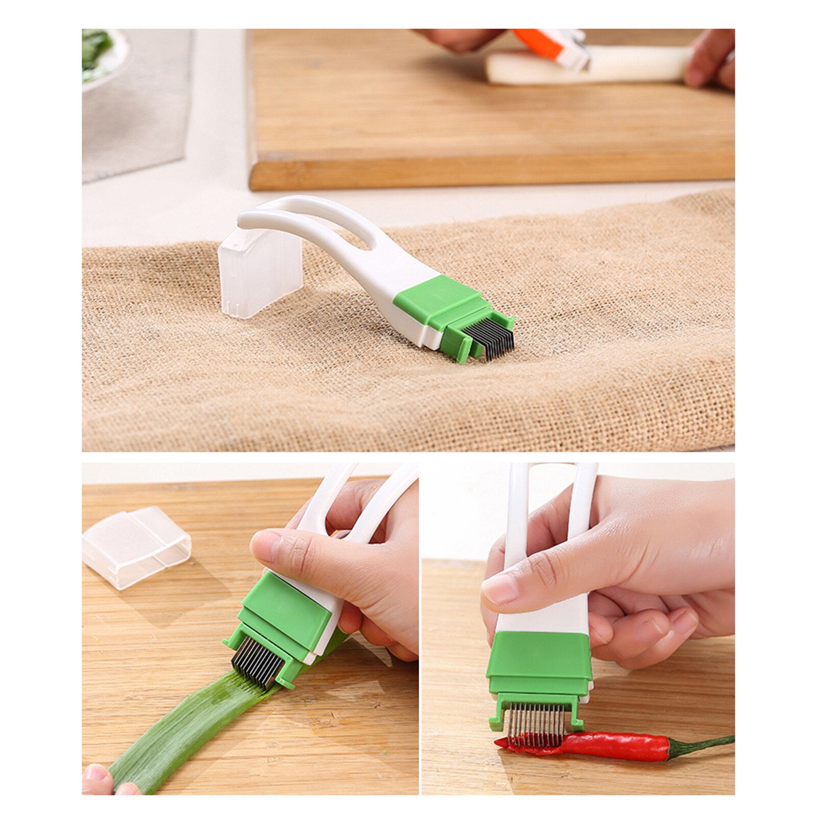 Kitchen Restaurant Hotel Stainless Steel Vegetable Chopper Garlic Cutter Kitchen Tools Vegetable Cutter Kitchen Accessories