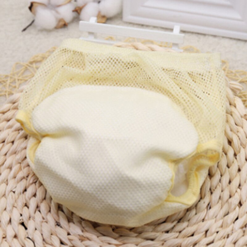 Pantalons d'entraînement en coton pour bébé, couches en tissu respirant, pour nourrissons, sous-vêtement enfant