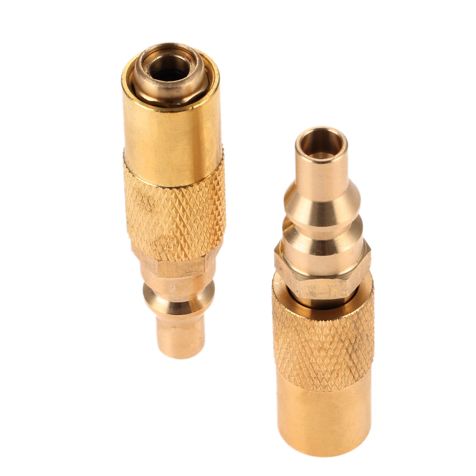 2pcs Heavy-duty Brass 1/4 Inch Low Pressure Quick Disconnect or Connect Conversion Fitting Works with Blackstone Tabletop Grill